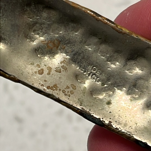 Unique Metallic Headband with Floral Accents - Picture 9 of 9